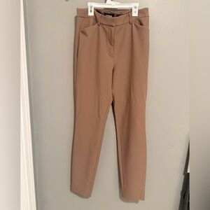 Express Taupe Straight Dress Pants